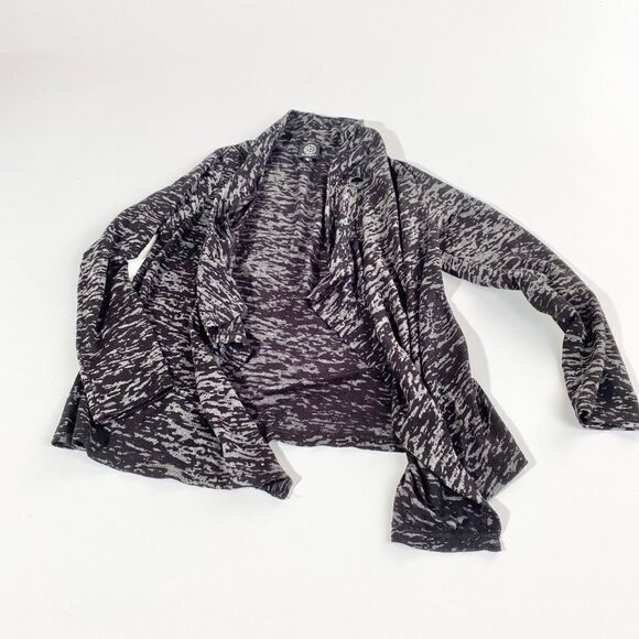 Bobeau black heathered cardigan - Picture 3 of 8